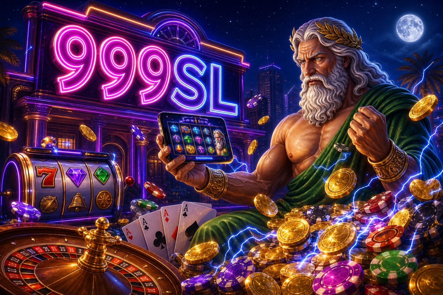 Tangkapan layar panduan saldo dan modal hiburan di 999SL